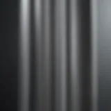Detail of a stainless steel column showcasing its polished surface and structural design.