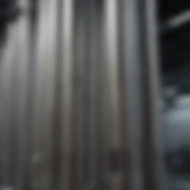 Mechanical Properties of Stainless Steel Columns Illustration of the mechanical properties of stainless steel columns under various stress conditions.