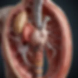 Aortic valve anatomy highlighting the disease impact
