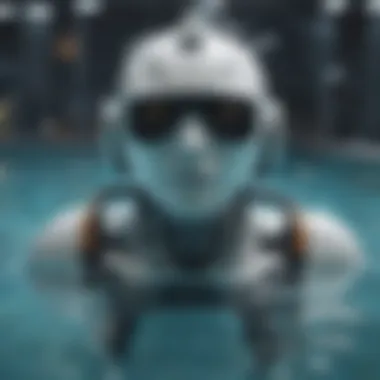 Advanced Features of Aquabot Optima Close-up of Aquabot Optima's advanced features