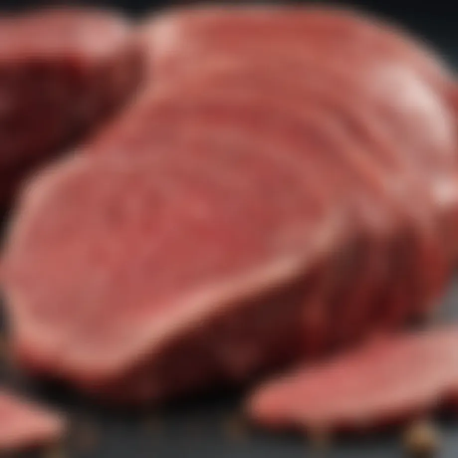Nutritional components of red meat