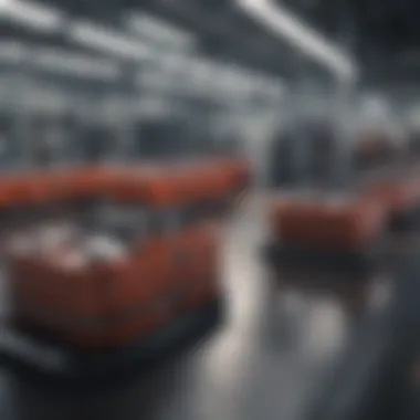 The Impact of Battery Manufacturing on Sustainability Electric car battery manufacturing facility