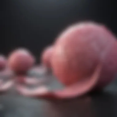 Graph depicting survival rates for breast cancer stages