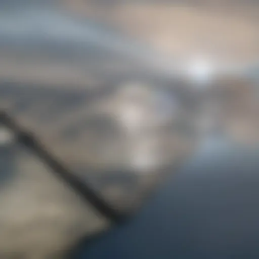 A modern city skyline showcasing diverse real estate structures