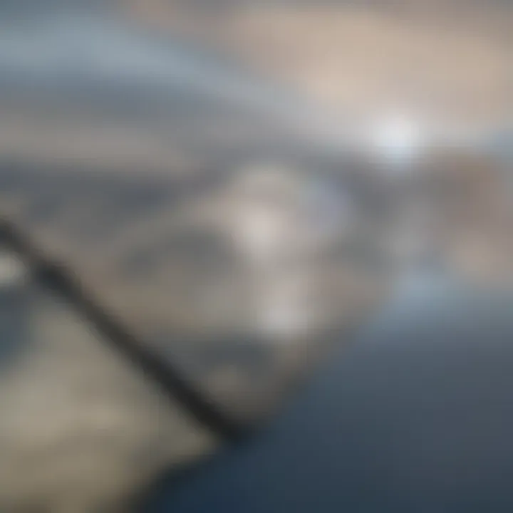 A modern city skyline showcasing diverse real estate structures