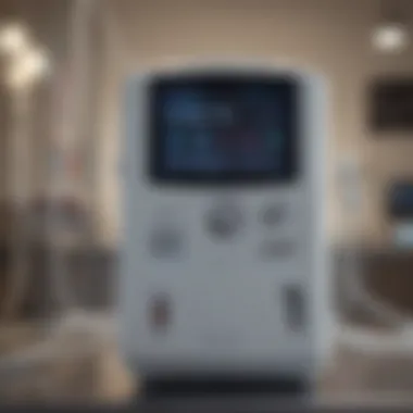 Dialysis Machine Utilization in Clinical Environments Dialysis machine in a clinical setting