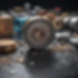 A detailed view of various costly metals showcasing their unique properties.