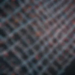 Conceptual representation of DNA sequencing