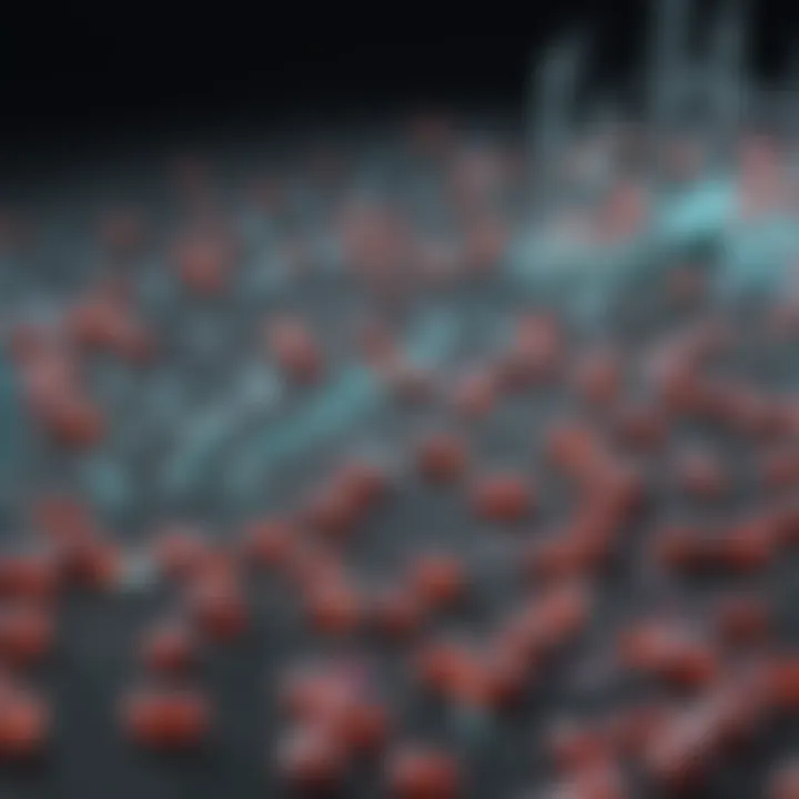 Graph demonstrating antibiotic resistance trends
