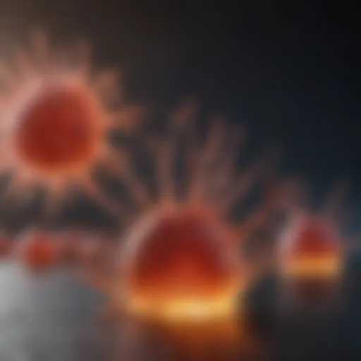 Eosinophils in action during an immune response