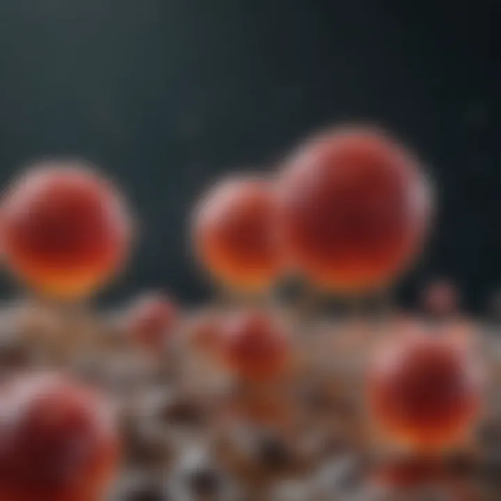 Eosinophils combatting parasitic infections