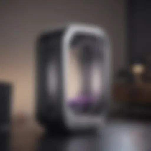 Dyson air purifier showcasing advanced filtration technology