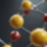 A chart depicting the biochemical structure of saturated fat.