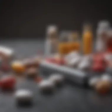 Trends in Research on Anti-Craving Medications Graph depicting the trends in research related to anti-craving medications over recent years.