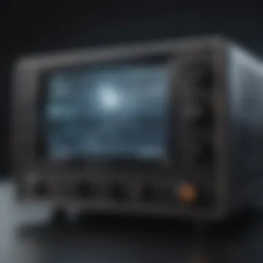 Real-Time Monitoring with Digital Trunked Radio Scanners Modern digital trunked radio scanner in action monitoring communication channels
