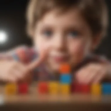 Foundational Literacy Skills in Early Childhood Colorful alphabet blocks representing foundational literacy skills