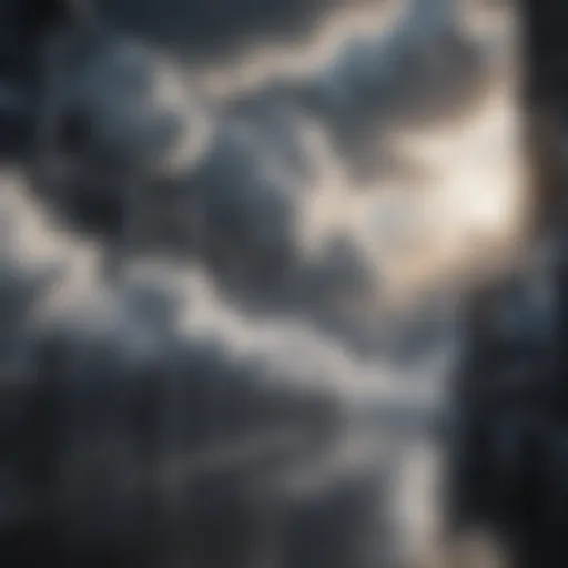 A visual representation of cloud infrastructure