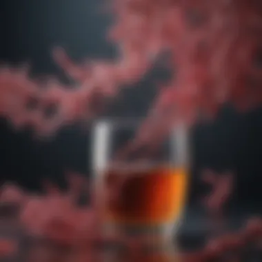 Biological Pathways of Alcohol Impact A diagram illustrating biological mechanisms linking alcohol to cancer recurrence