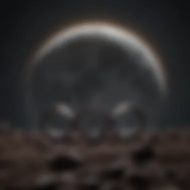 Lunar Cycles and Fertility Artistic representation of lunar cycles and fertility