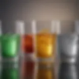 A variety of clear liquids in glasses showcasing options for a clear liquid diet.