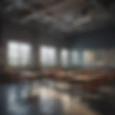 Innovative Education Spaces A modern classroom environment fostering collaboration