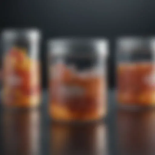 Innovative design of reusable packaging containers showcasing versatility