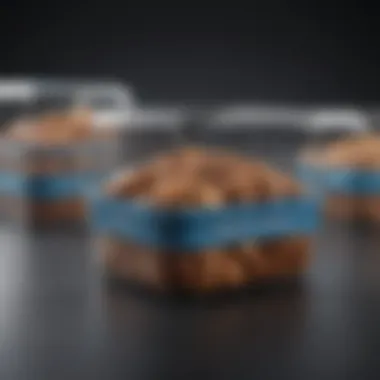 Variety of materials used in the production of reusable containers