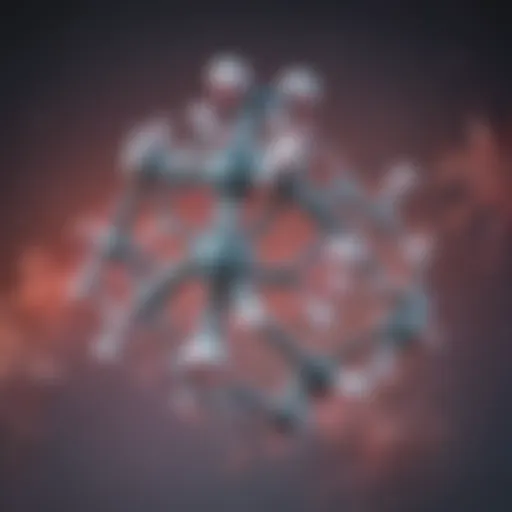 The chemical structure of sertraline illustrating its molecular composition.