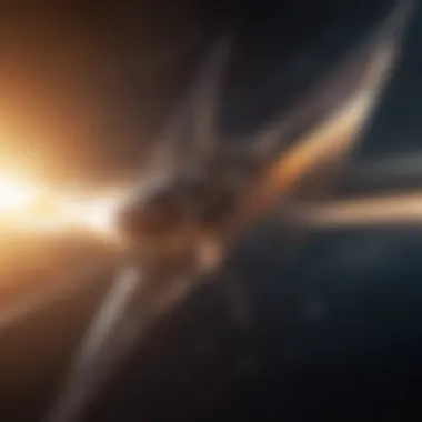 Principles of Solar Sail Propulsion Diagram illustrating the principles of solar sail propulsion