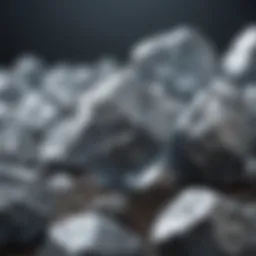 Zinc mineral in its natural form