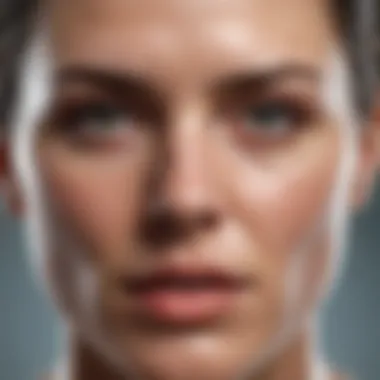 Physiological Response of Facial Flushing Diagram illustrating the physiological response of facial flushing