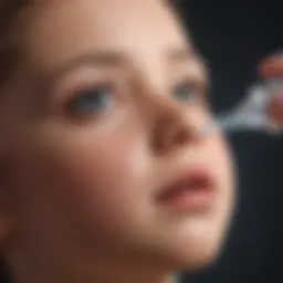 Clinical examination of a child with renal issues