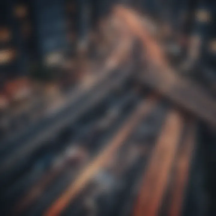 Illustration depicting the interaction of traffic systems with network control protocols