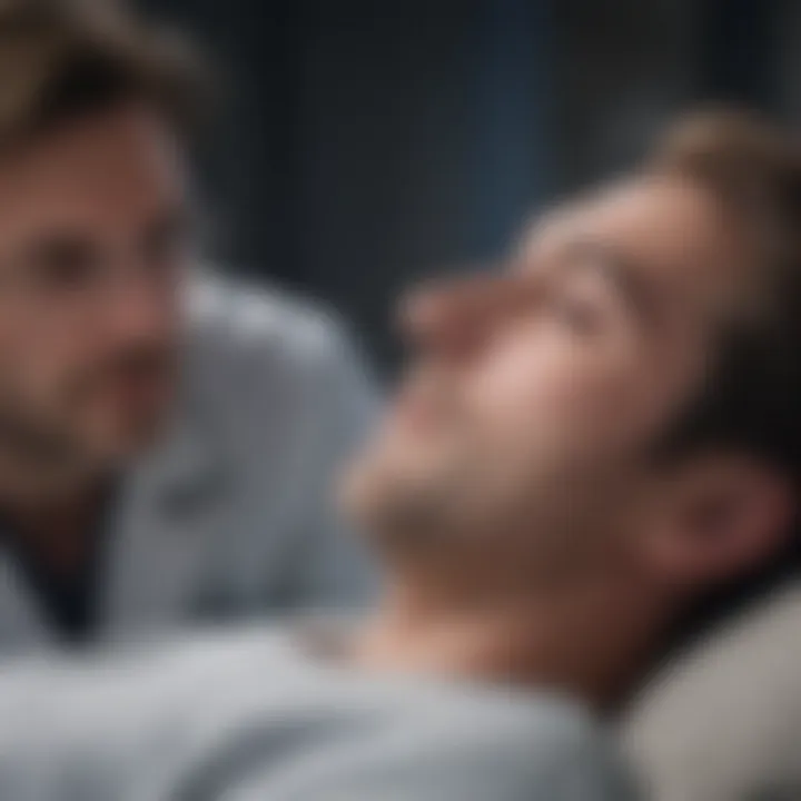Medical consultation about sleep issues