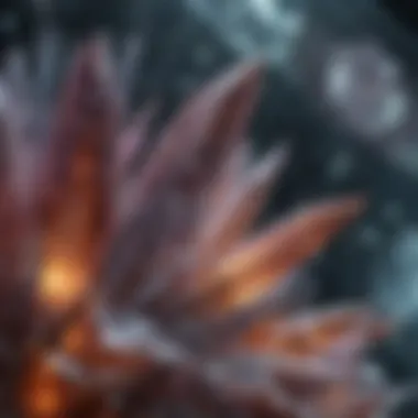 Current Research on Crystals and EMF Research findings displayed on a digital screen regarding EMF and crystals