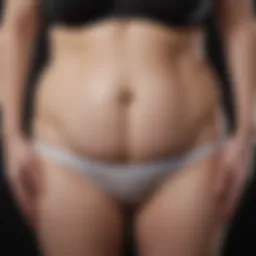 Conceptual illustration of unexplained weight loss