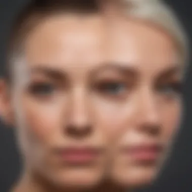 Transformative Results of Eyebrow Tattoos for Alopecia Before and after of eyebrow tattoos on alopecia patient