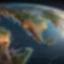 A global map highlighting investment hotspots