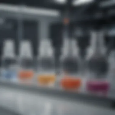 Antibody Purification Techniques Laboratory setup for antibody purification
