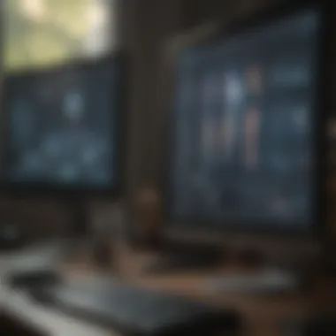 Utilizing Digital Forensics in Homicide Investigations Digital forensics tools on a computer screen