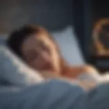 Illustration of sleep cycle phases