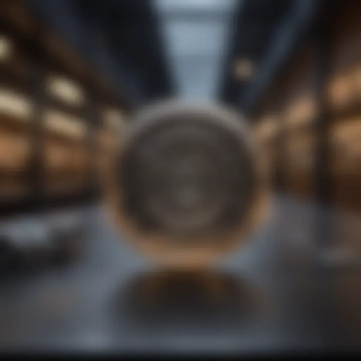A conceptual image representing ethical dimensions in intellectual property security