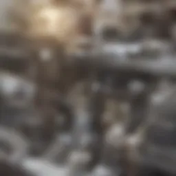 Grocery shelf showcasing a diverse range of products