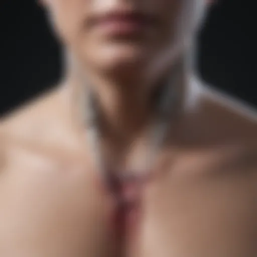 Surgical view of upper lobe resection