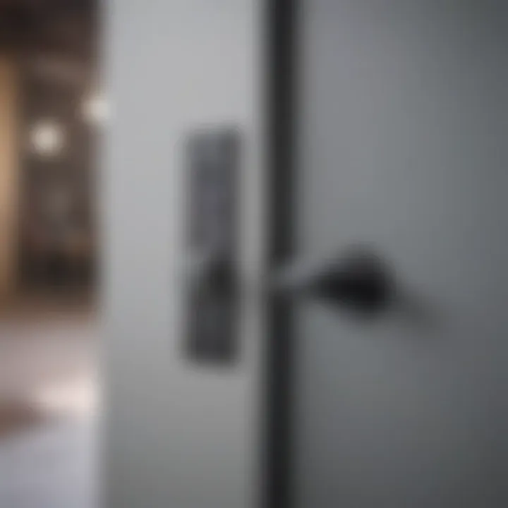 Components of a magnetic door switch system
