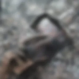 Detailed view of a micro circuit breaker showcasing its intricate design