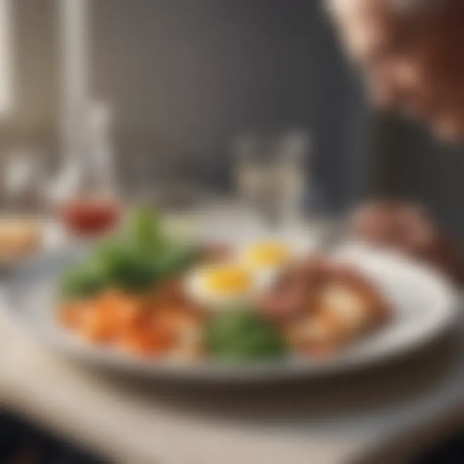 Nutritional balance on a plate