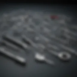 Surgical instruments arranged for pediatric appendectomy