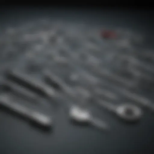 Surgical instruments arranged for pediatric appendectomy