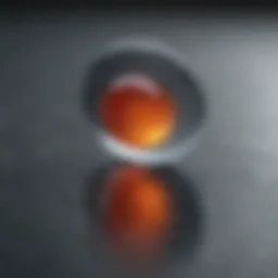 Pharmaceutical tablet blister pack on a reflective surface